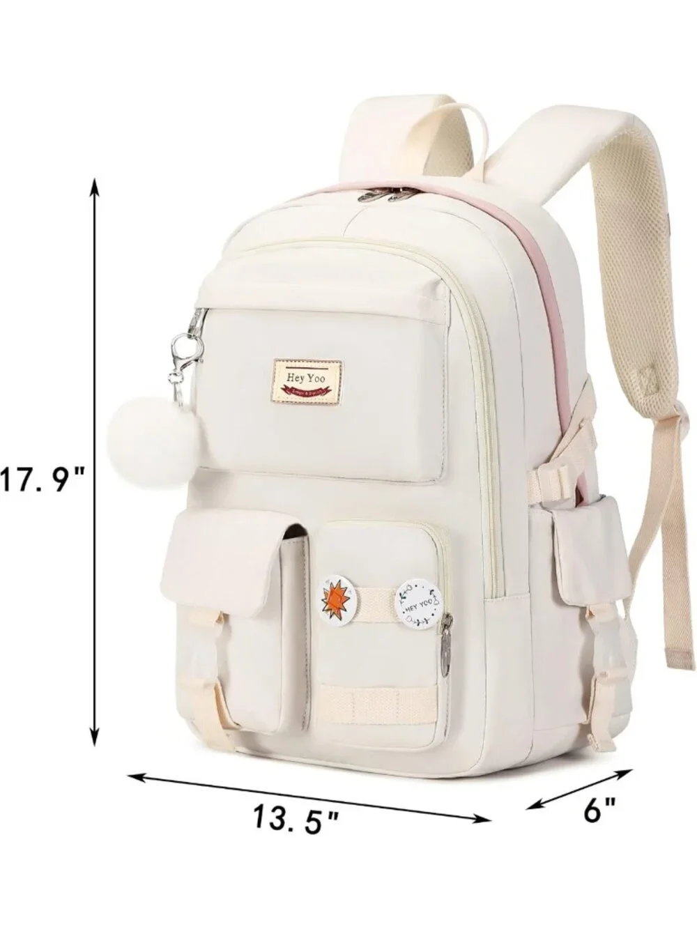 Cute Girls' Backpack - Stylish School Bag for Teens, College & Elementary